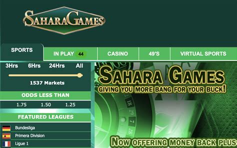 Sahara games.